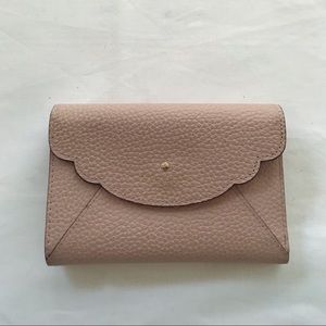 Kate Spade New York Scalloped Blush Wallet